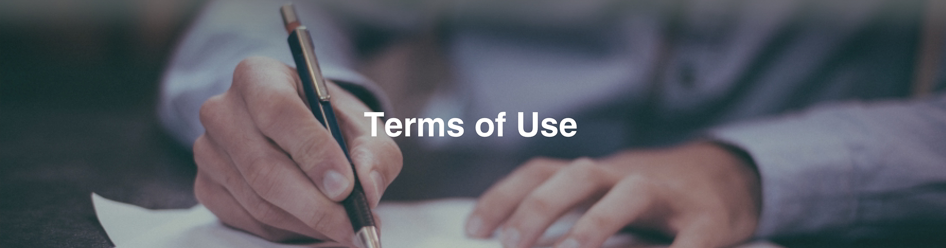 Terms of use Background