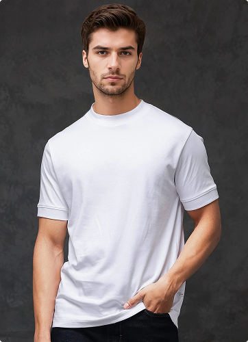 White Cotton t-shirt